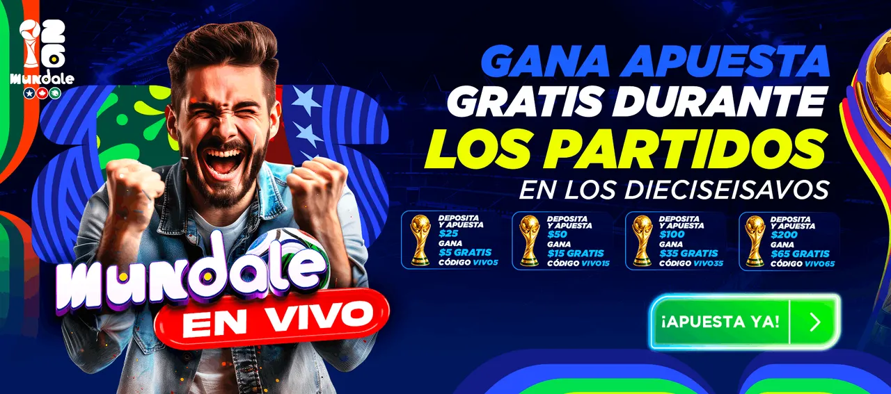 Partido en vivo MunDale 2026